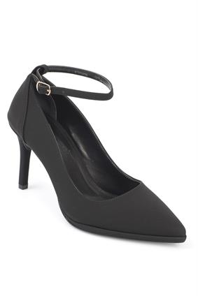 Capone Pointed Toe Ankle Banded Platform Woman Stiletto