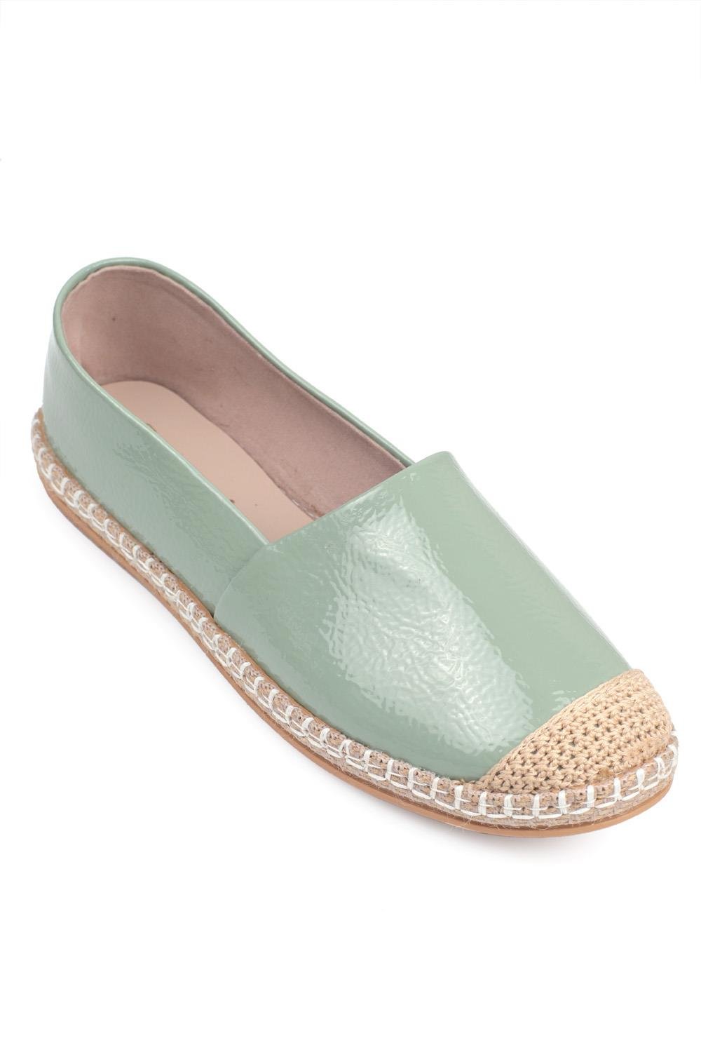 Capone 001 Women Mint Green Espadrille caponeoutfitters
