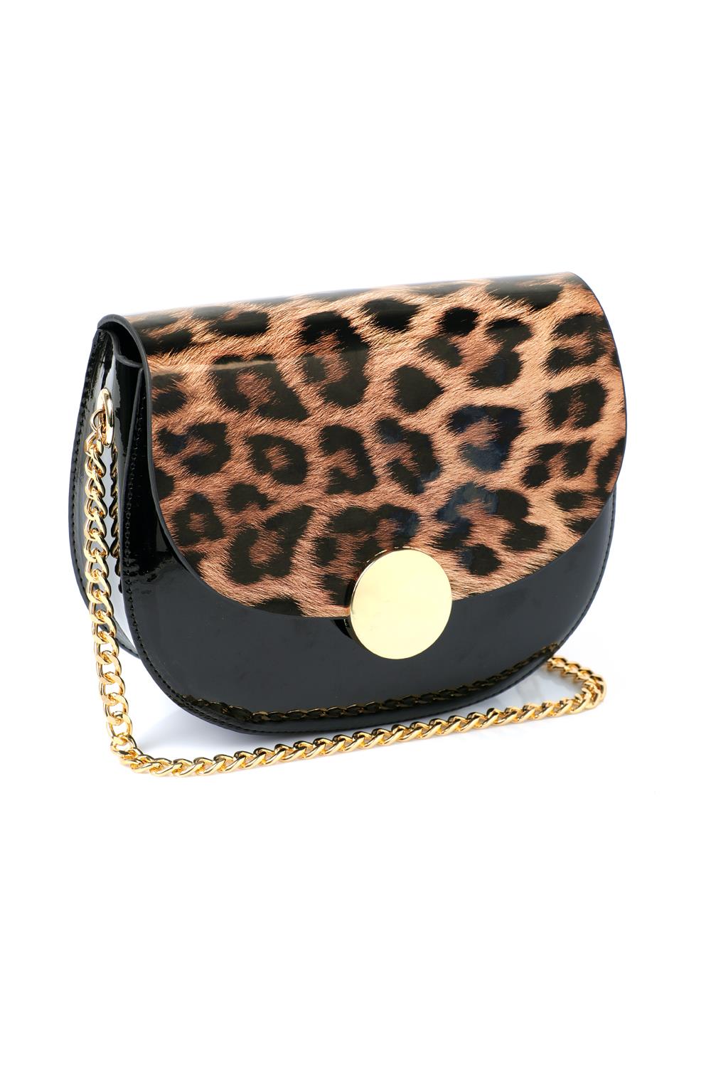Capone Cannes Women Leopard Shoulder Bag