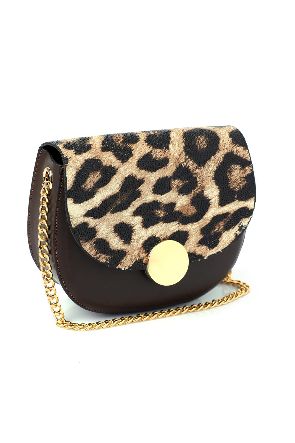 Capone Cannes Women Leopard Shoulder Bag
