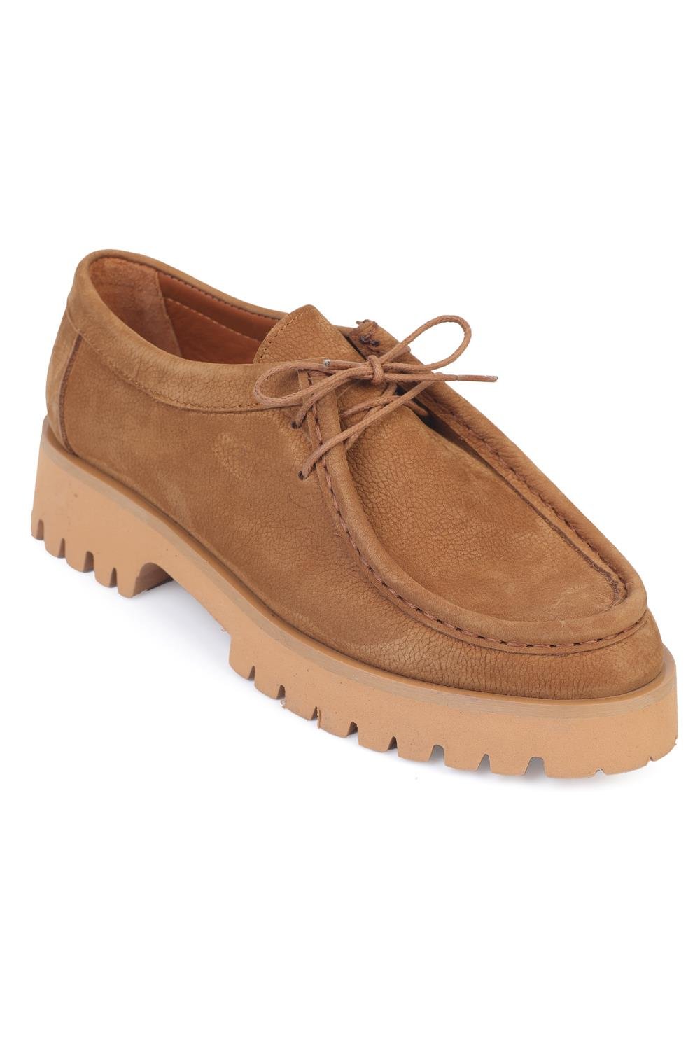 Capone Cork Sole Leather Women  Loafer