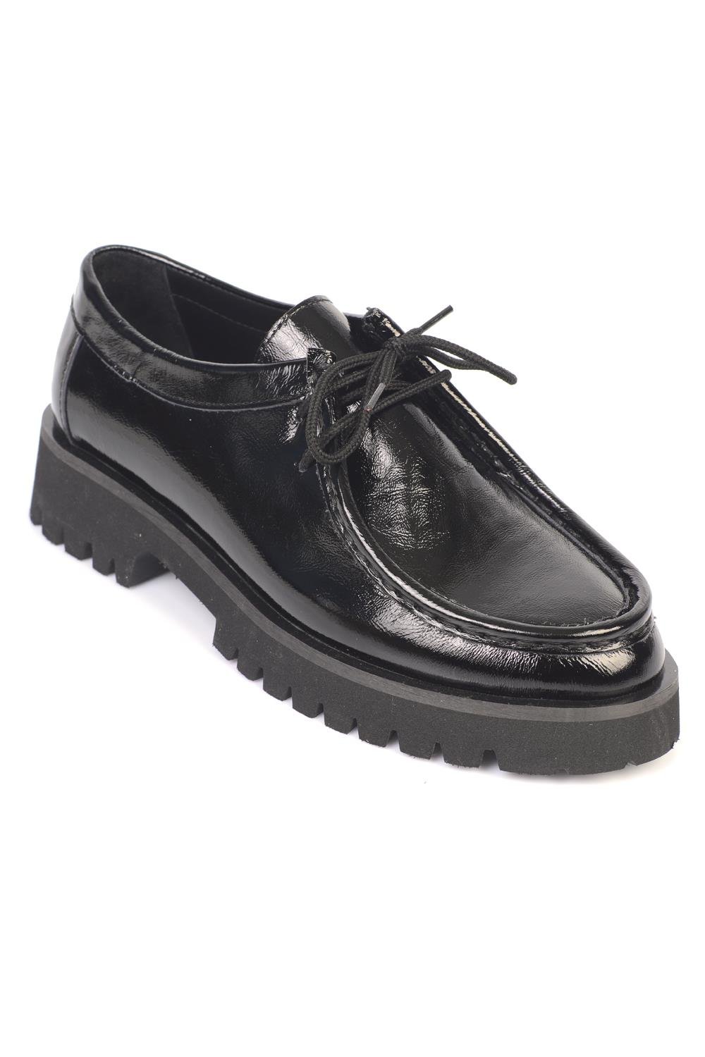 Capone Cork Sole Leather Women  Loafer