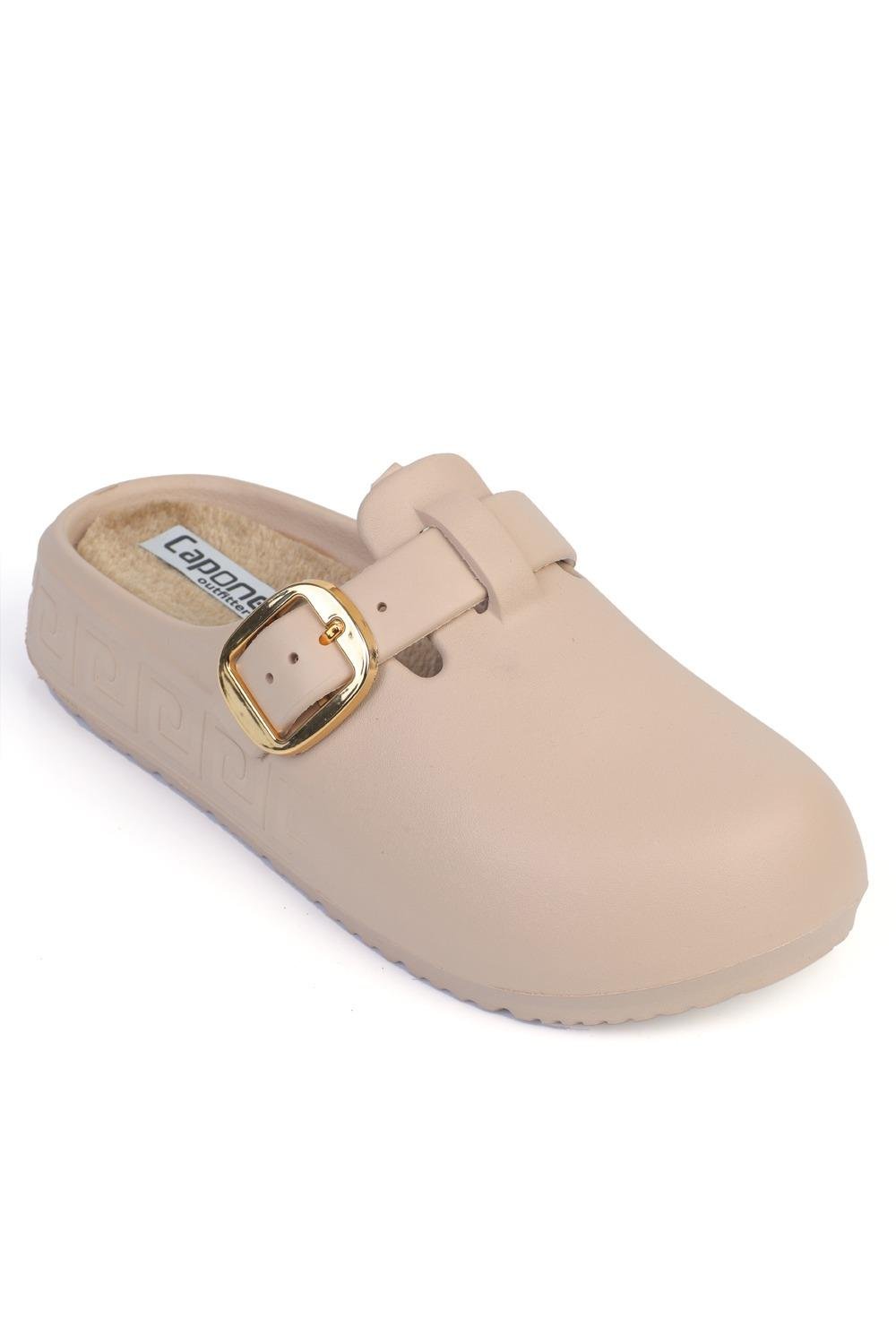 Capone Daisy Women Beige Furry Sandal