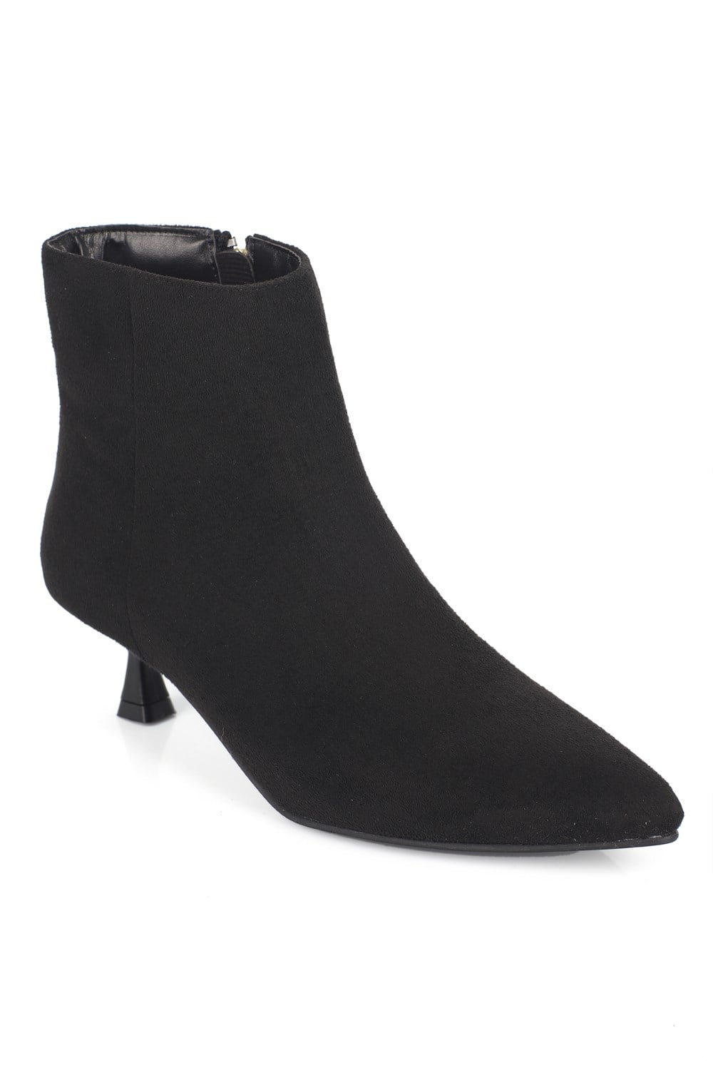 Capone Essie Women Sued Black Ankle Boot