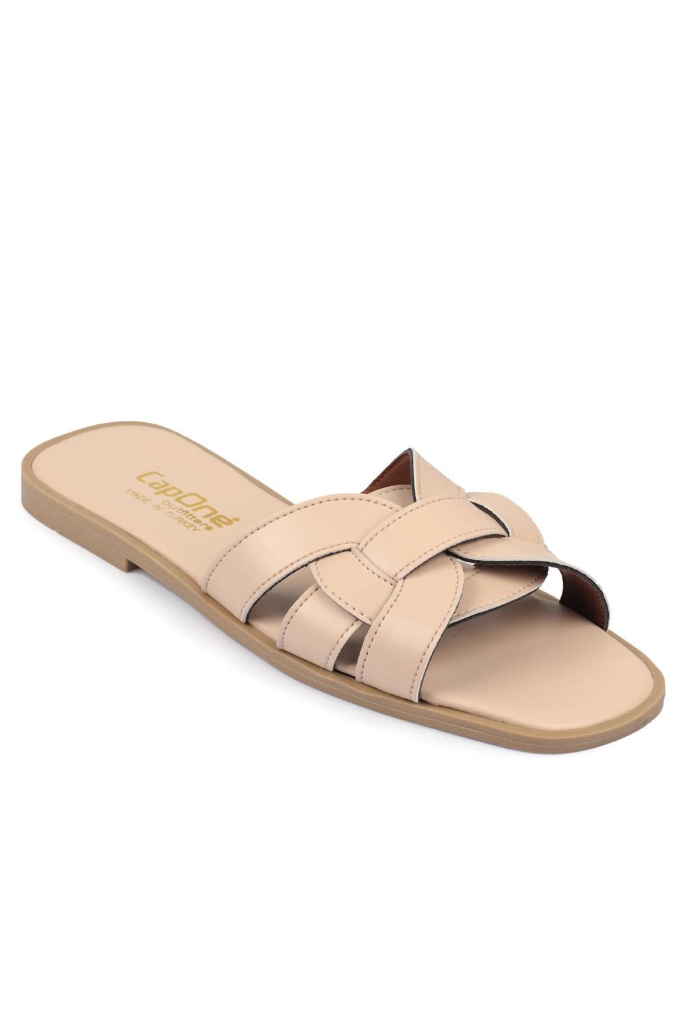 Buy Beige Flat Sandals for Women by Acai Online | Ajio.com