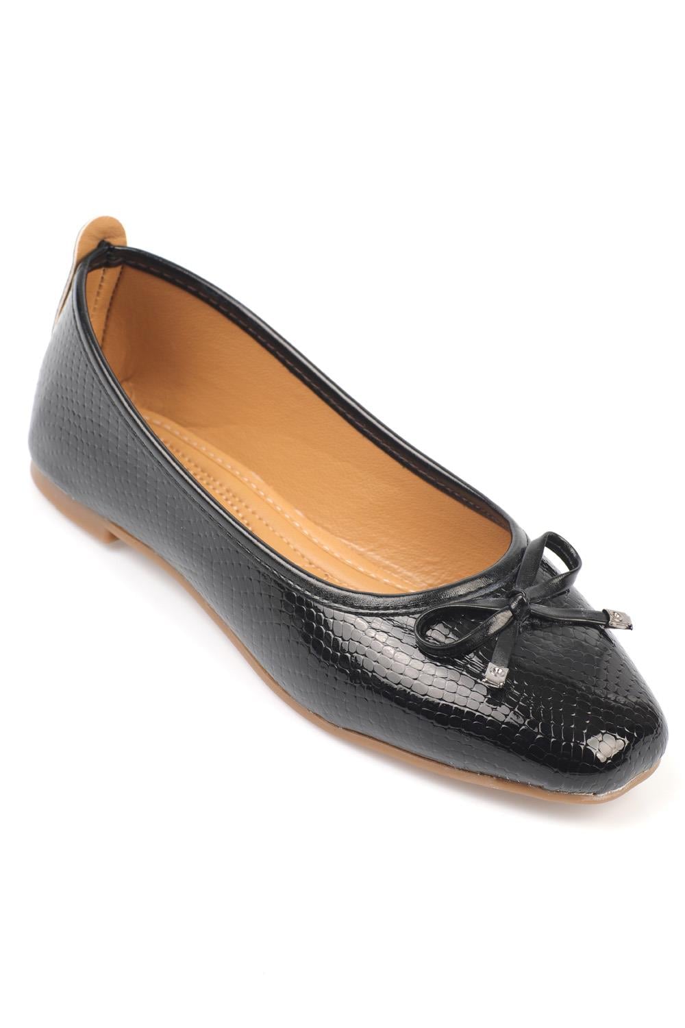 Capone Hana Trend Women Black Ballet Flats