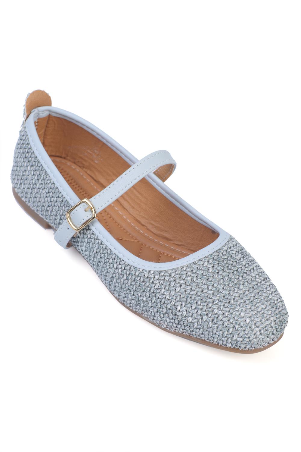 Capone Hana Trend Women Denim Blue Ballet Flats
