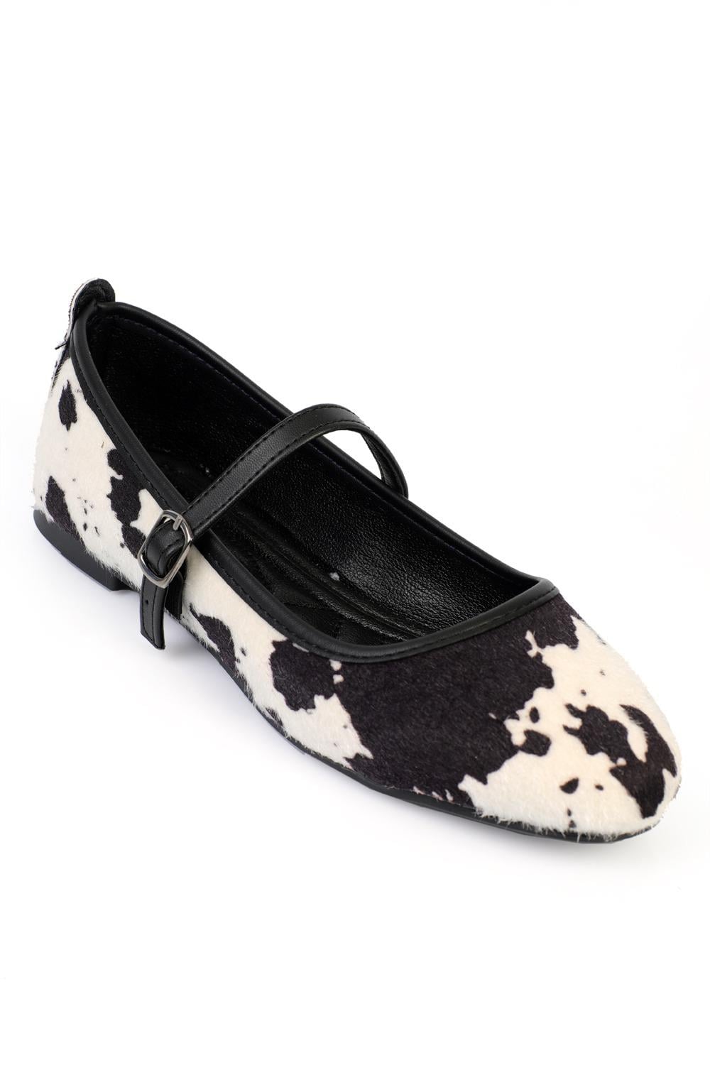 Capone Hanna Trend Women Black Ballet Flats
