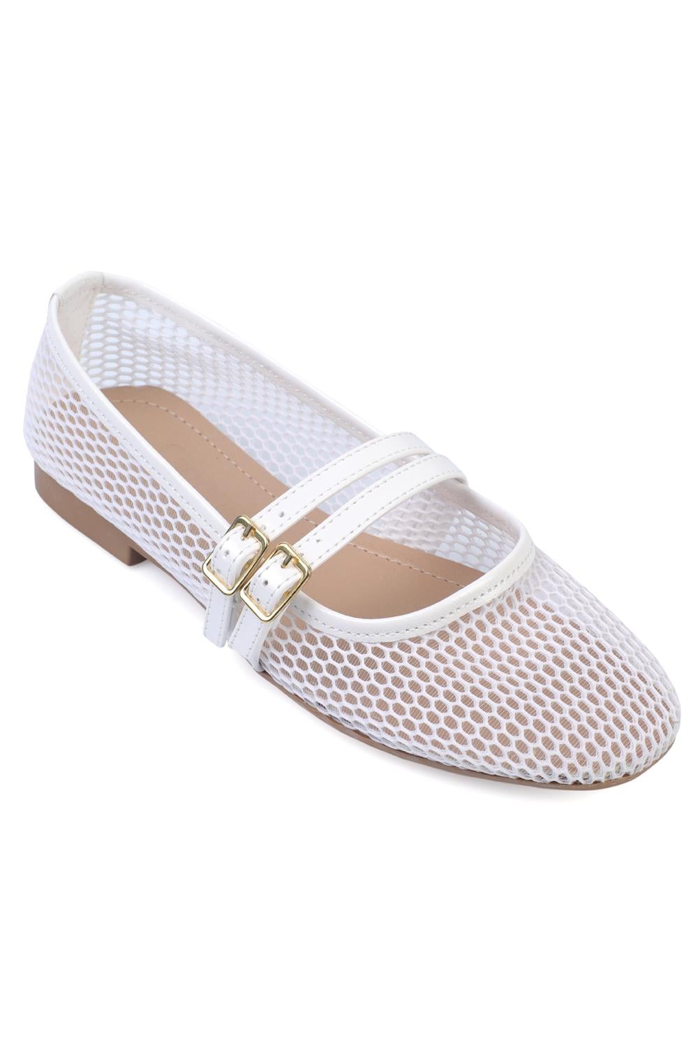 Capone June Women White Ballerina