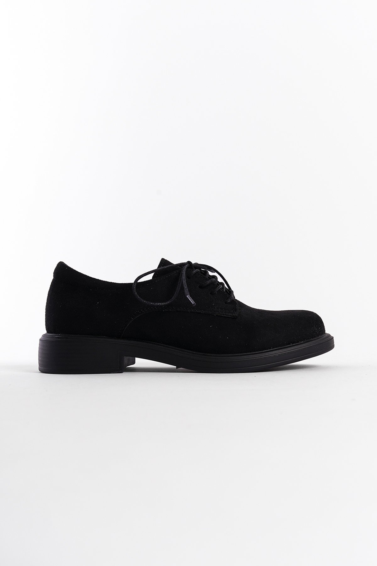 Lace up shoes womens black deals