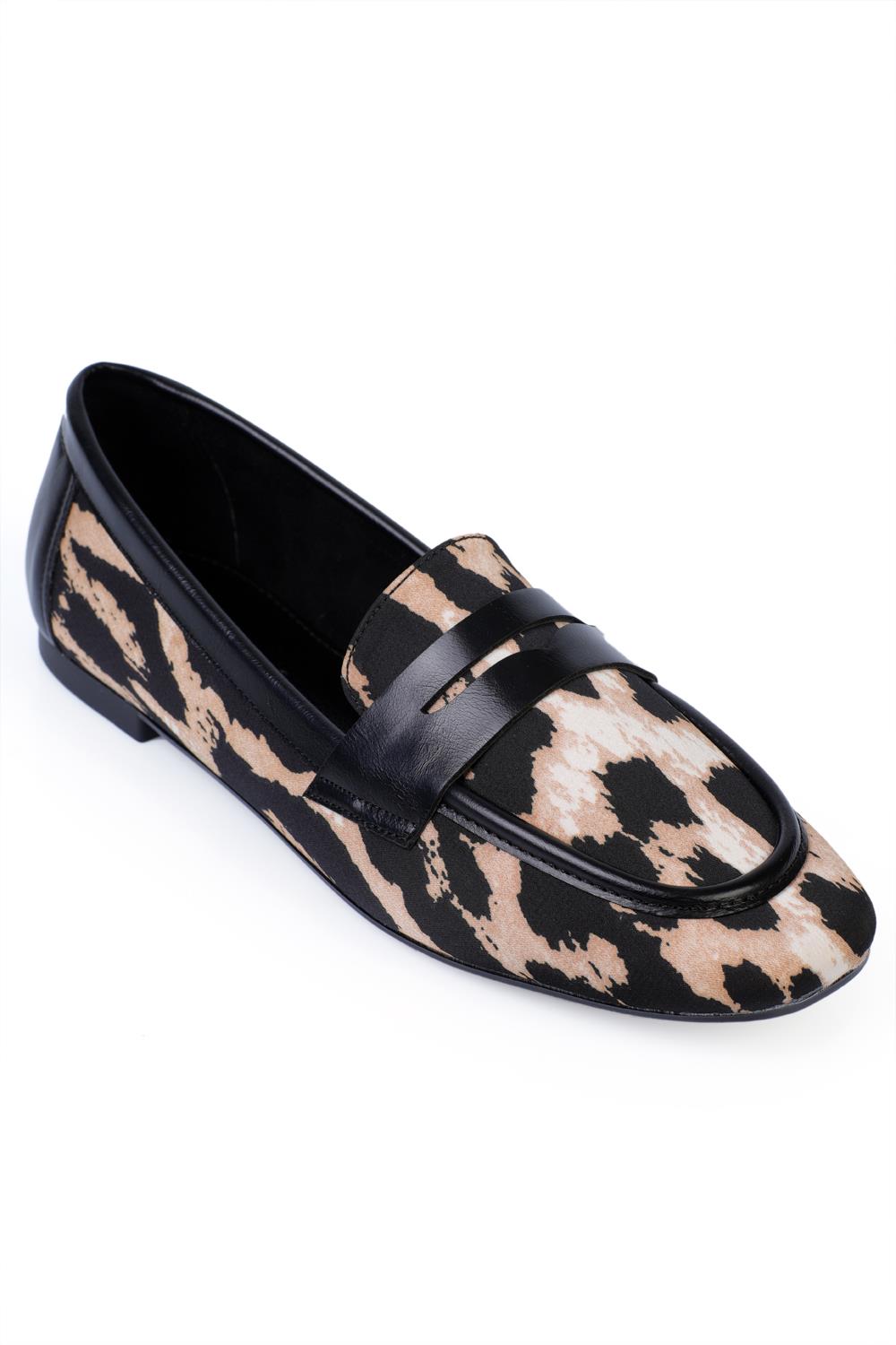 Capone Leopard Women Leopard Loafers