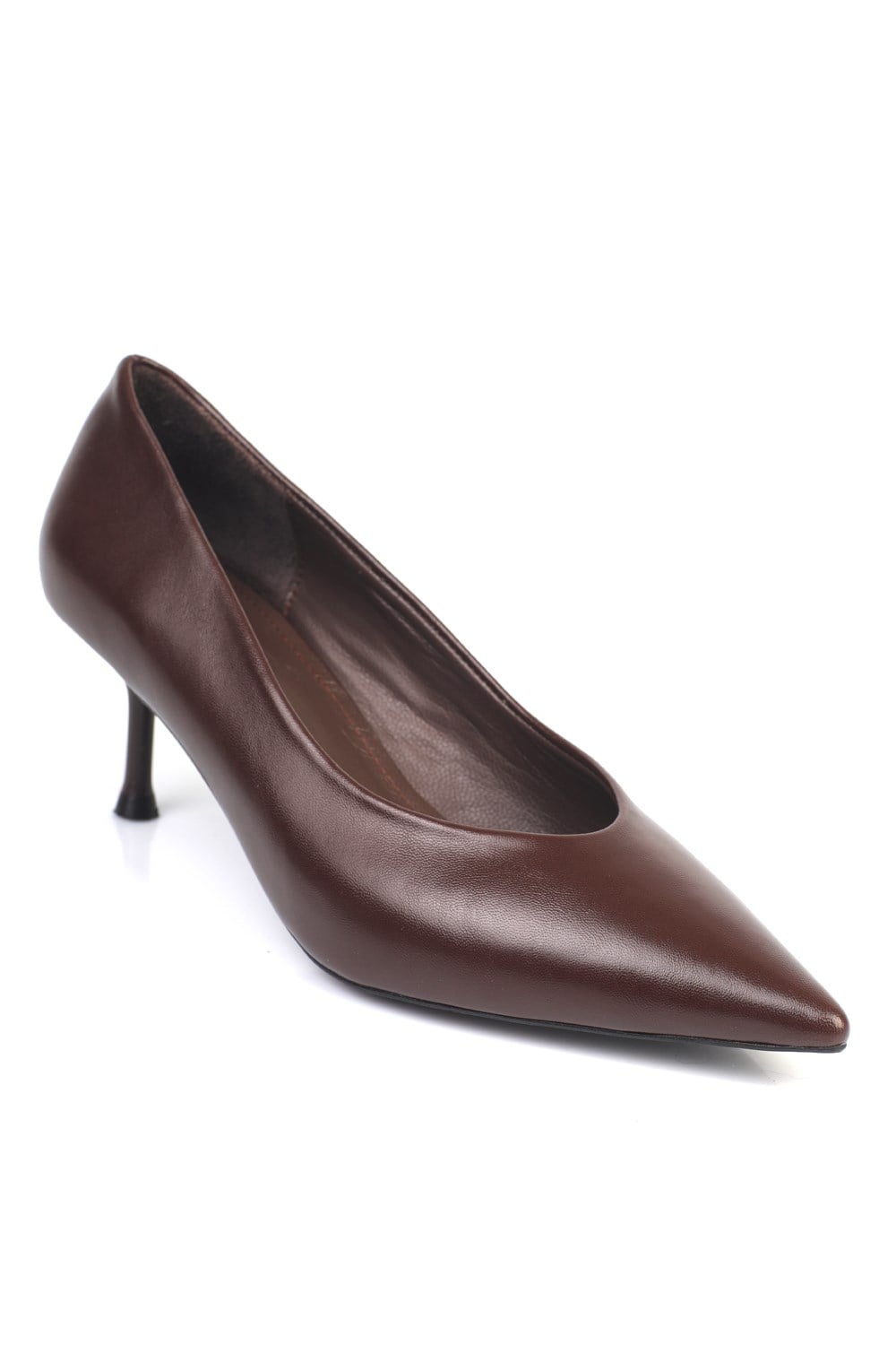 Capone Merle Pointed Toe Genuine Leather Lined Stiletto