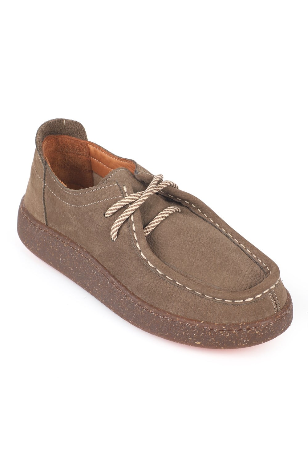 Capone Miranda Genuine Nubuck Leather Comfort Women  Loafer