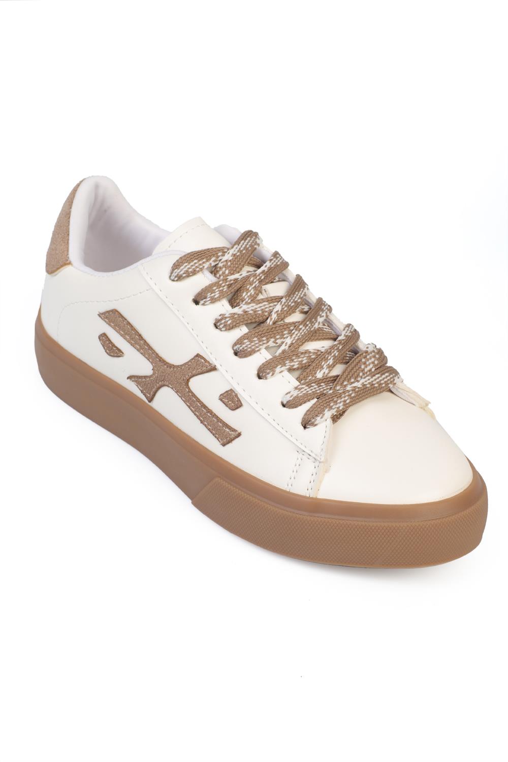 Capone Nissie Side Detail Lace-Up Casual Sport Comfort Sole Women  Sneaker
