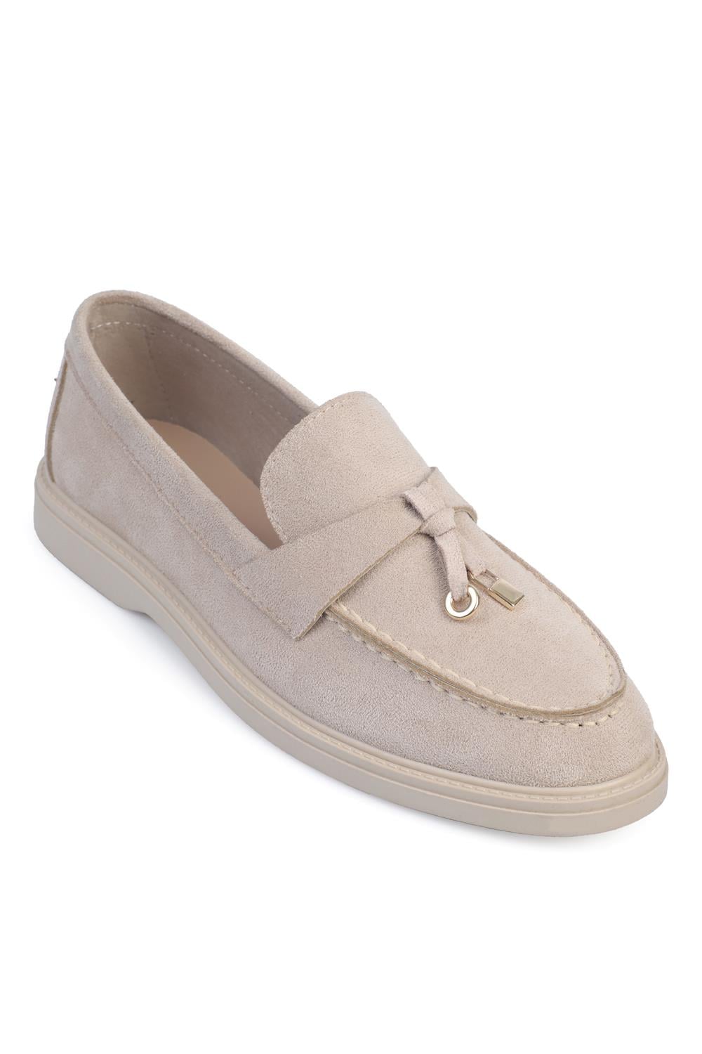 Capone Outfitters 001 Women Beige Loafer
