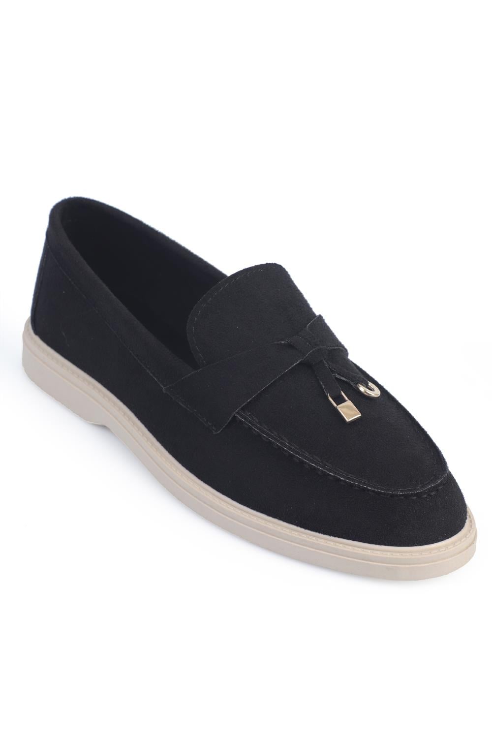 Capone Outfitters 001 Women Black Loafer