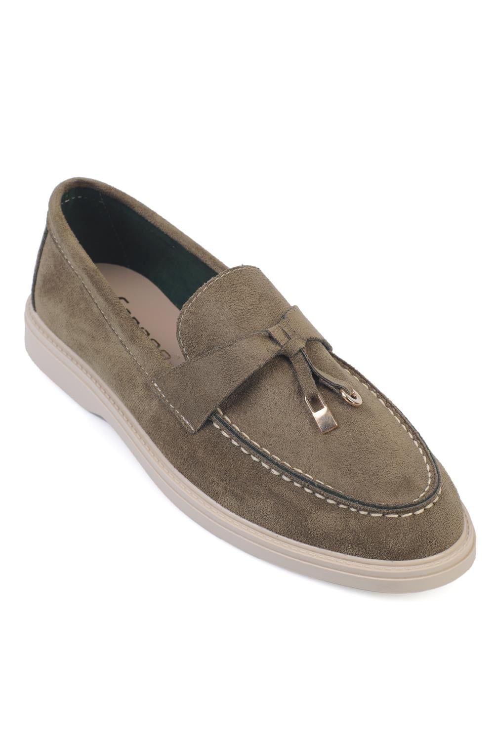 Capone Outfitters 001 Women Khaki Loafer