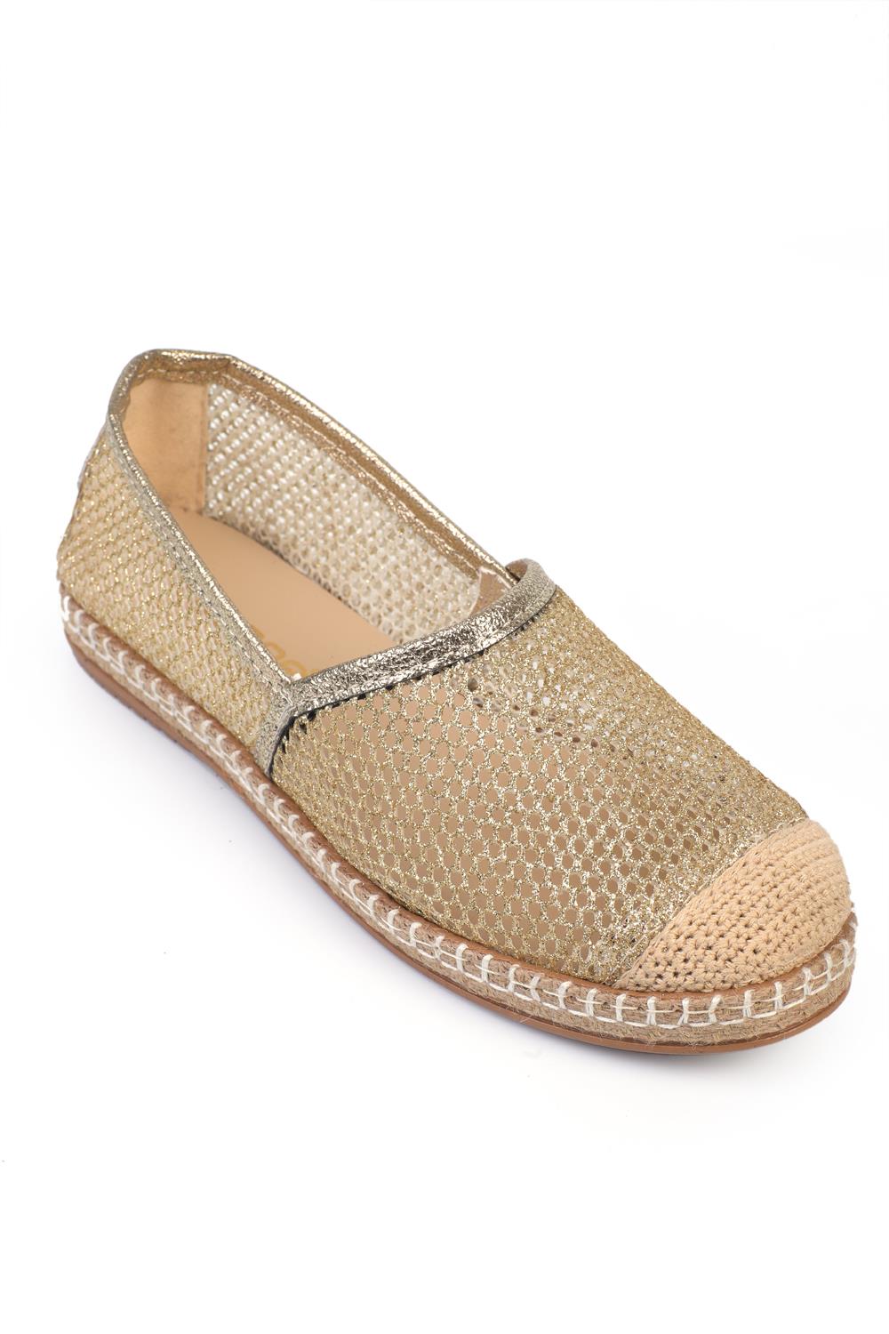 Capone Outfitters 001 Women Silver Espadrille