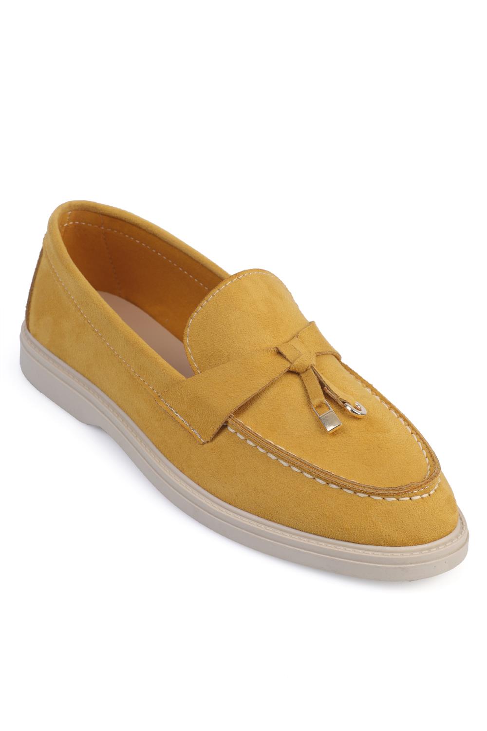 Capone Outfitters 001 Women Yellow Loafer