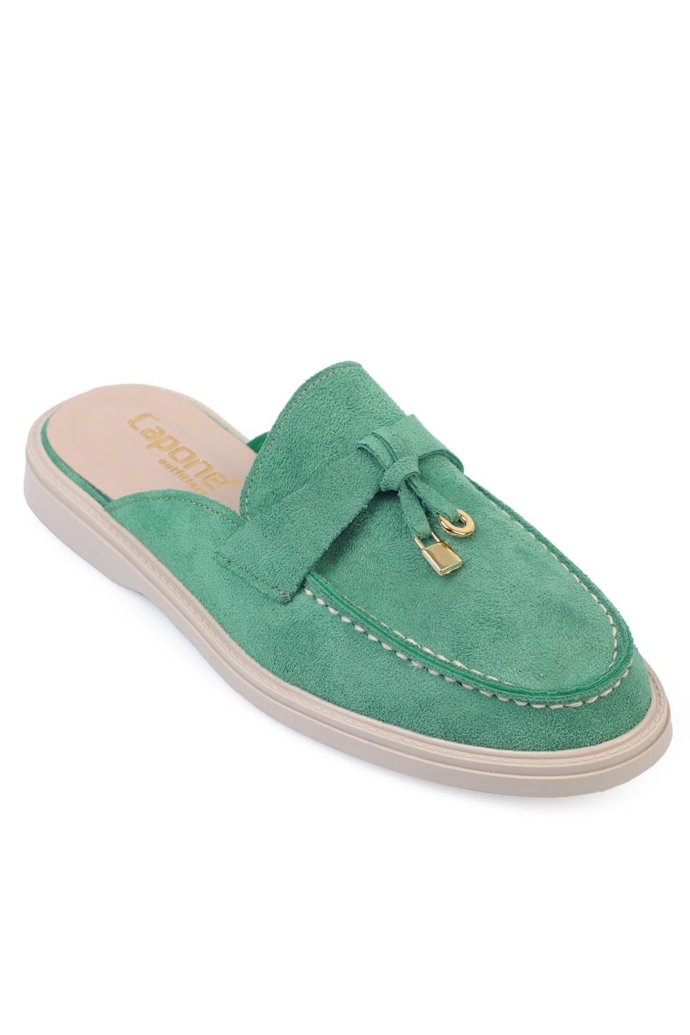 Capone Outfitters 003 Women Green Sandal