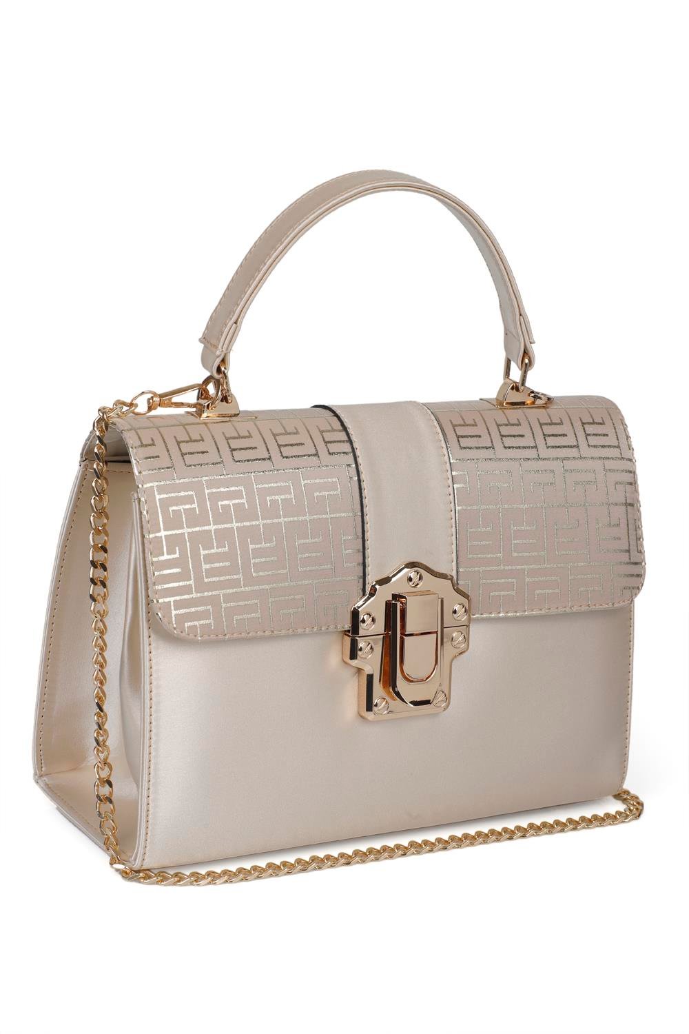 Capone Outfitters 005 Women Nude Hand Bag