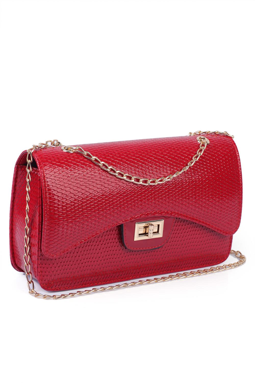 Capone Outfitters 006 Women Red Shoulder Bag