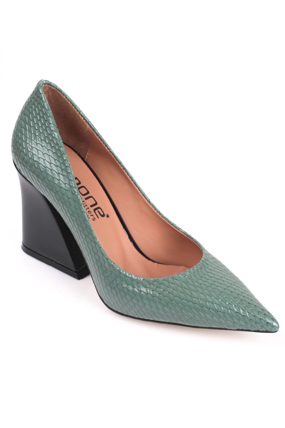 Capone Outfitters 032 Women Mint Green Heeled | caponeoutfitters.com