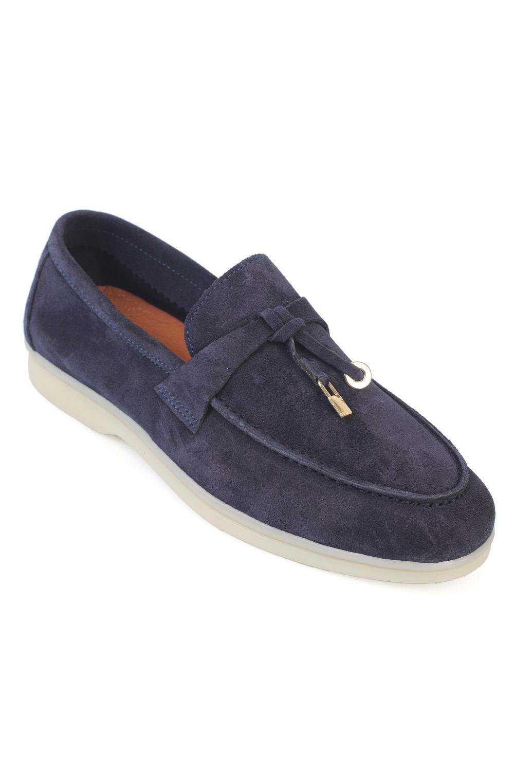 Capone Outfitters 034 Women Navy Loafer