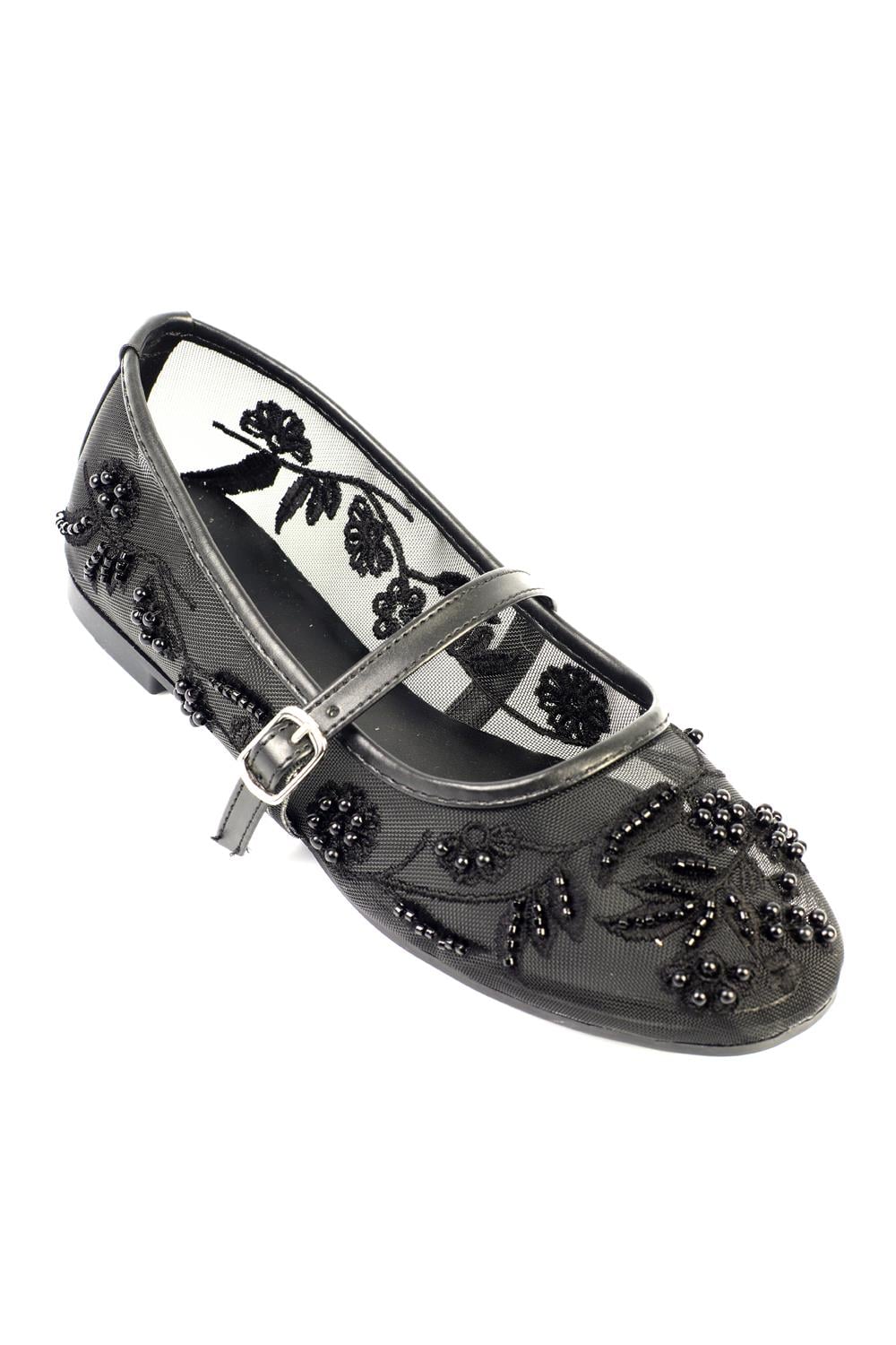 Capone Outfitters 058 Women Black Ballerina