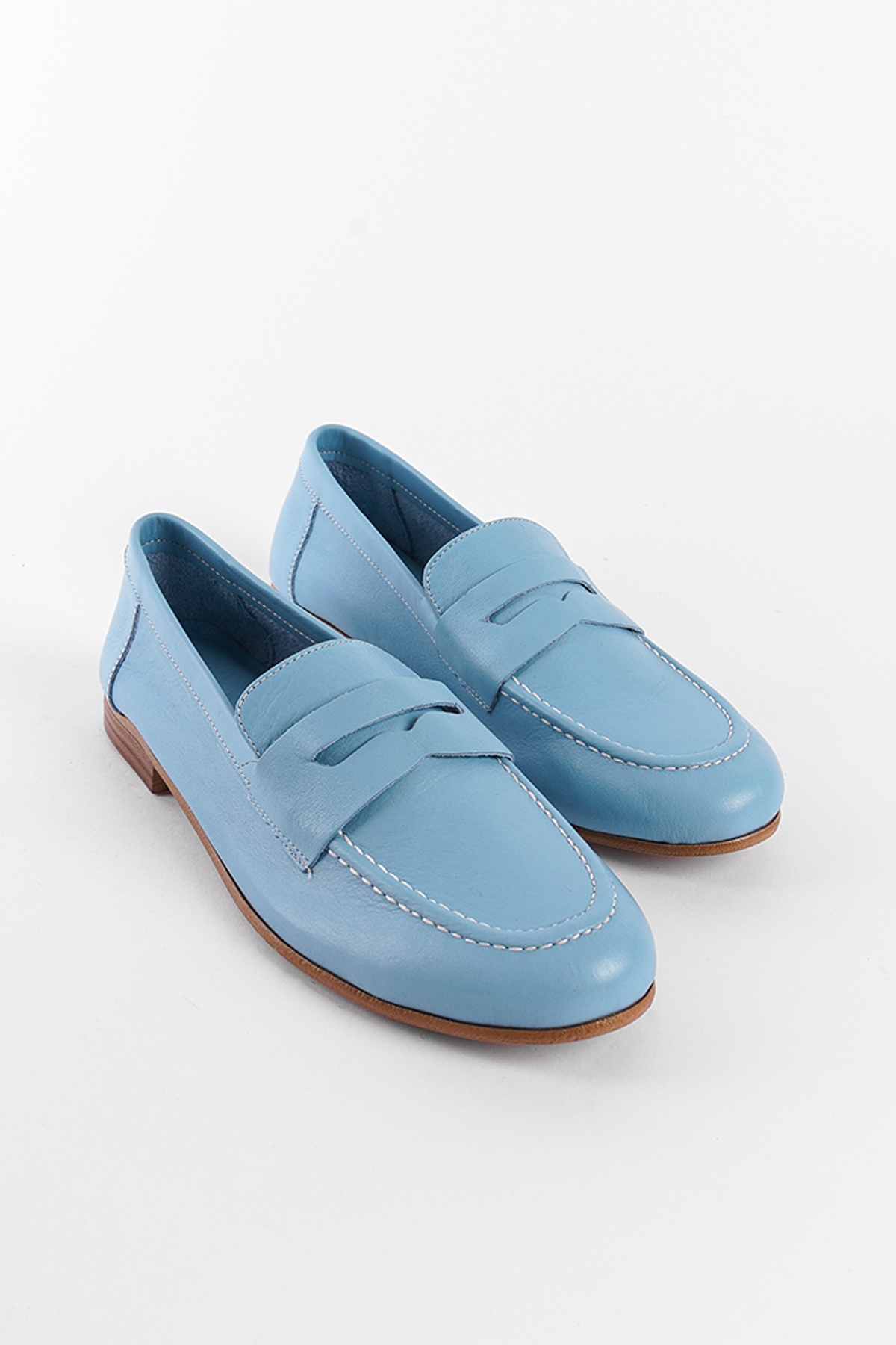 Capone Outfitters 078 Women Denim Blue Loafer