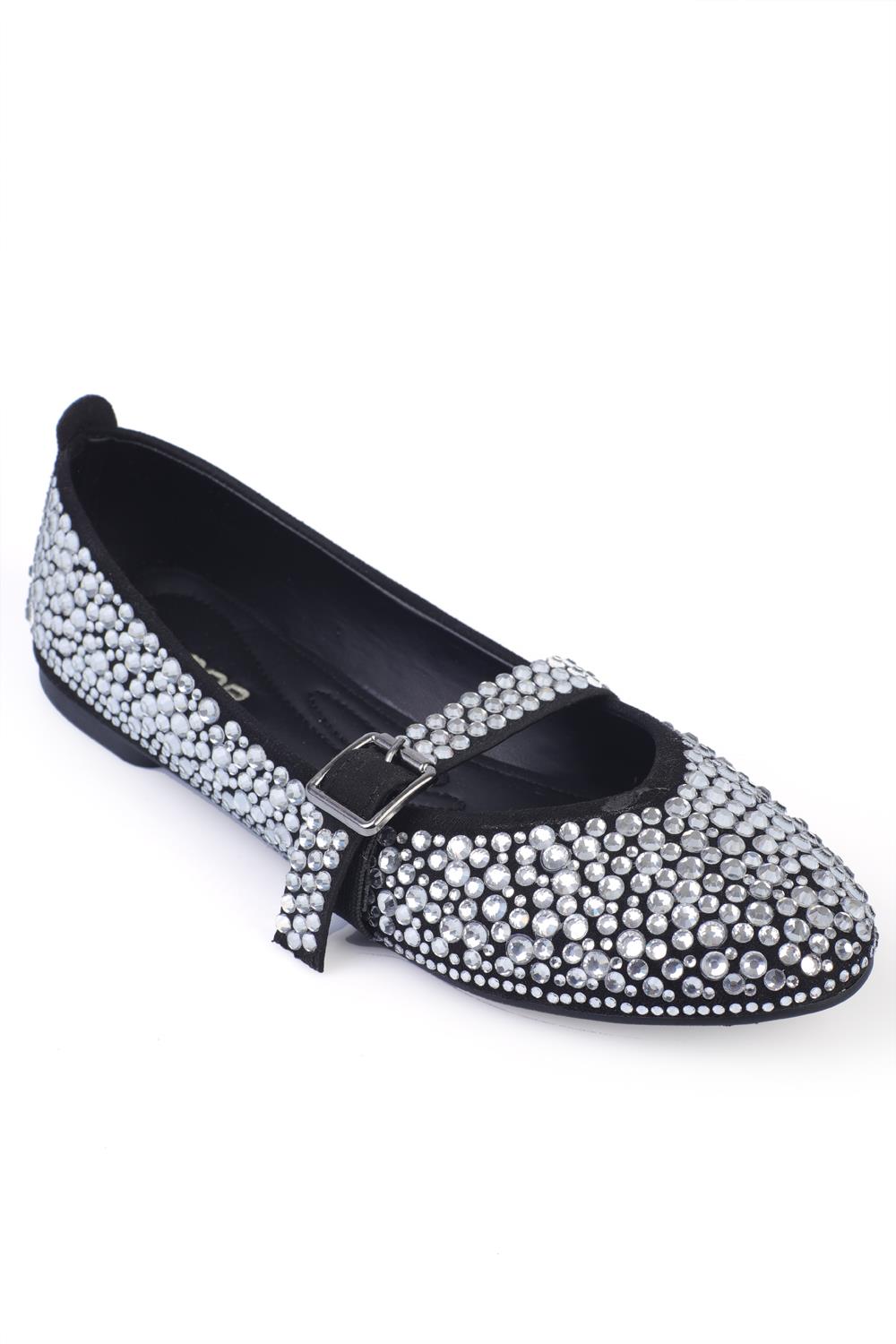 Capone Outfitters 099 Women Black Ballerina