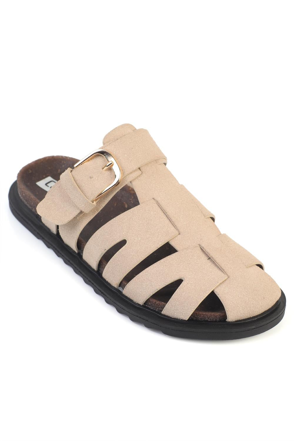 Capone Outfitters 1007 Women Beige Sandal
