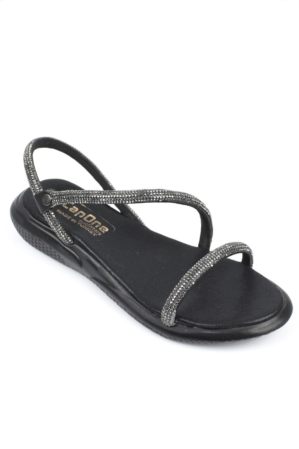 Capone Outfitters 1010 Women Black Sandal