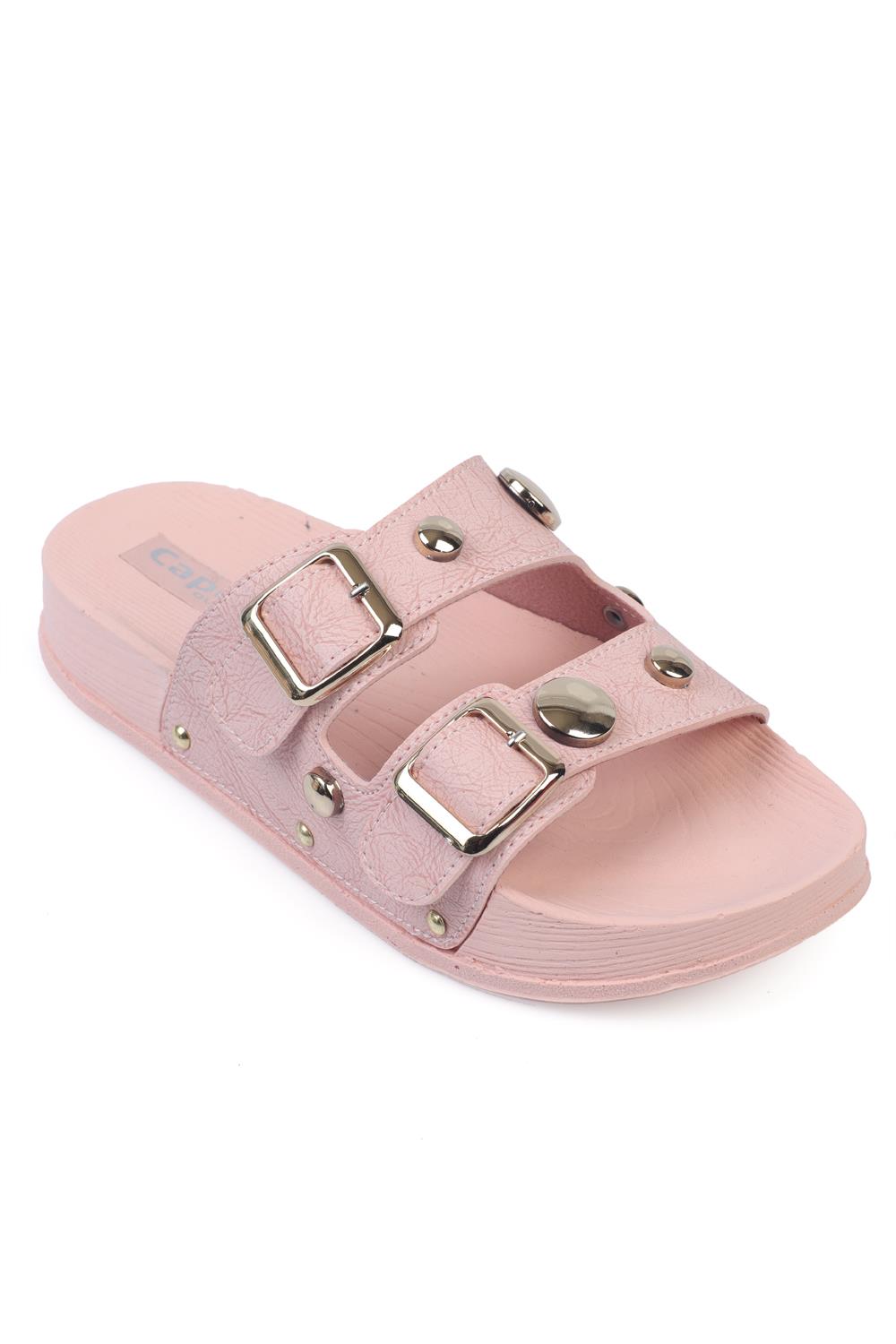 Capone Outfitters 1056 Women Powder Sandal