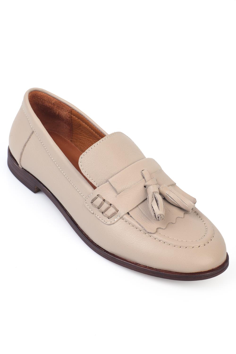 Capone Outfitters 144 Women Beige Loafer