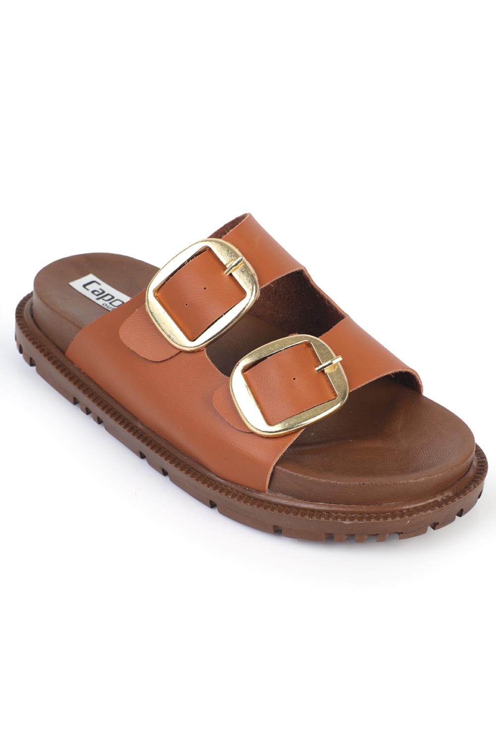 Capone Outfitters 1800 Women Tan Sandal