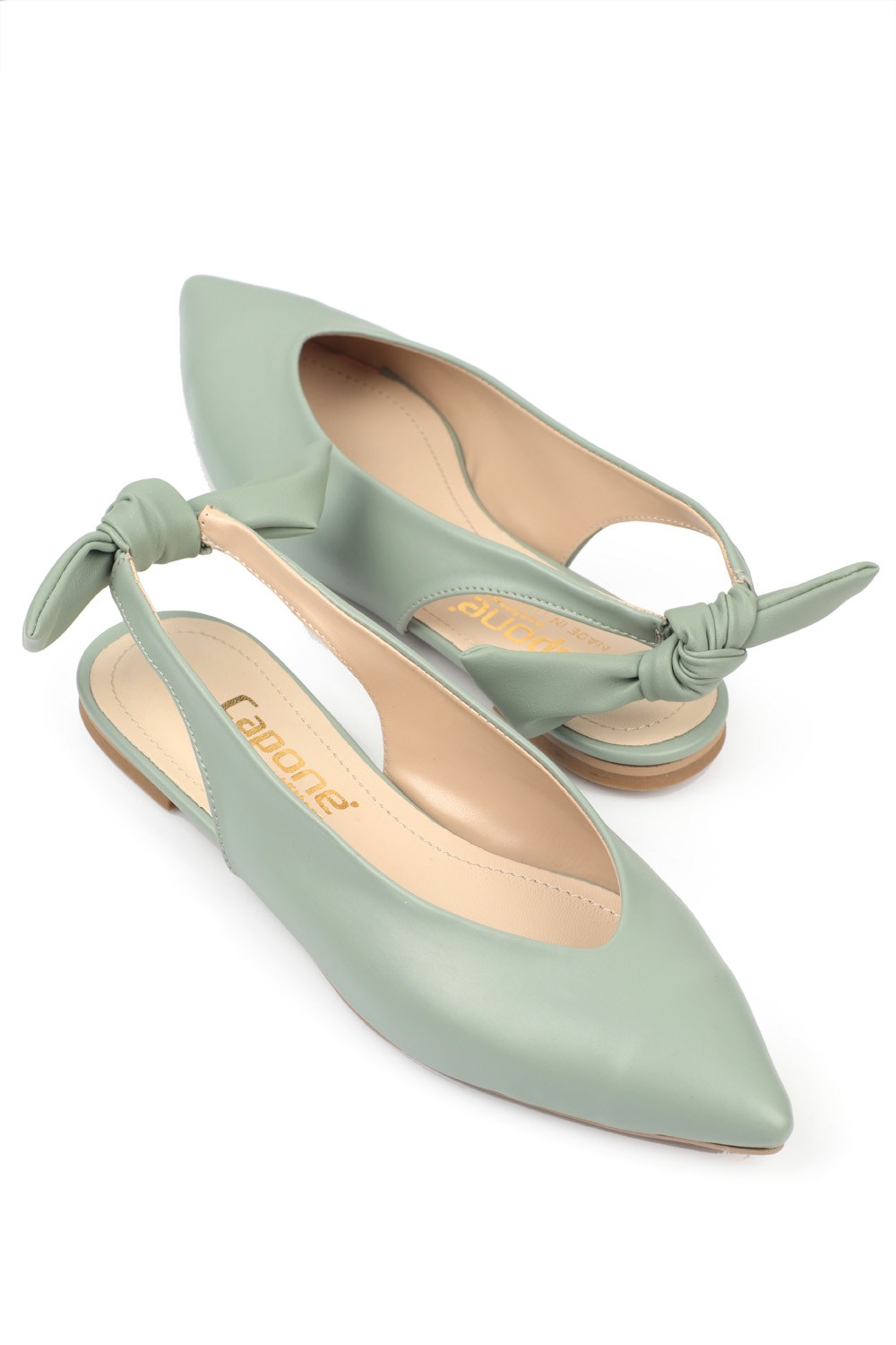 Capone Outfitters 202 Women Mint Green Ballerina | caponeoutfitters.com
