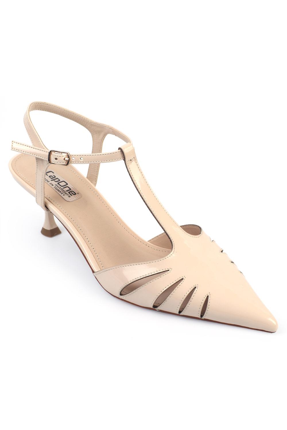 Capone Outfitters 2132 Women Nude Heeled