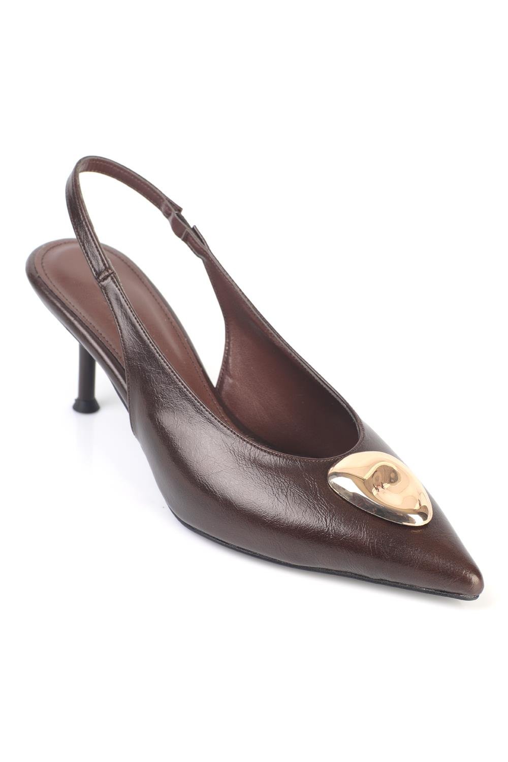 Capone Outfitters 221 Women Brown Heeled