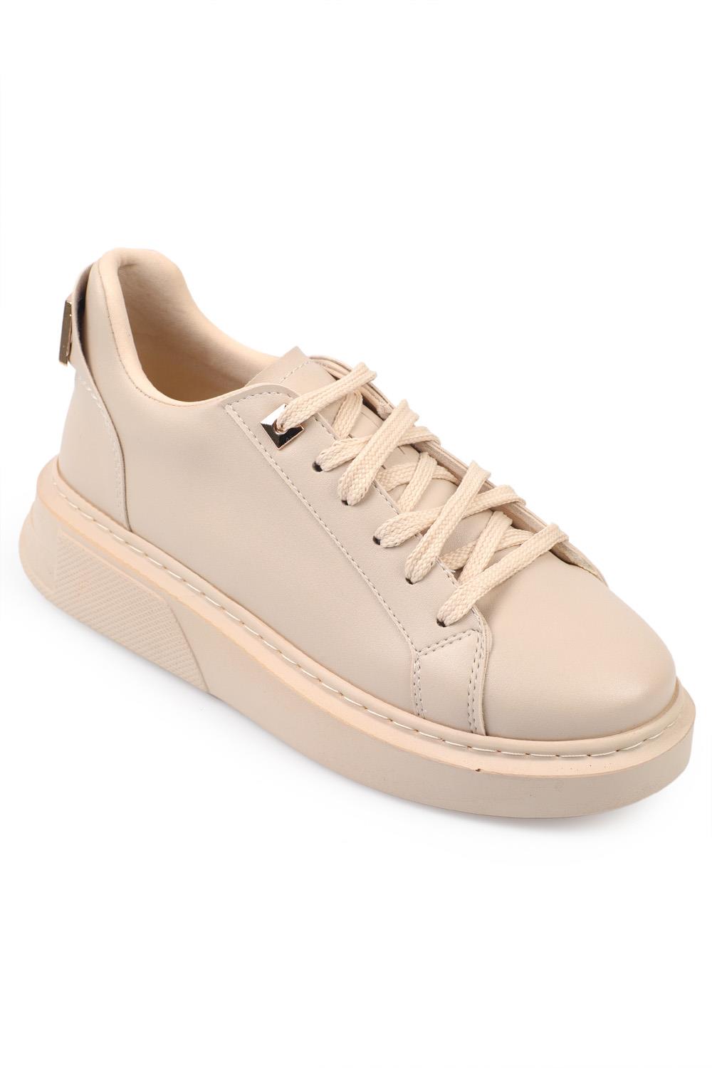 Capone Outfitters 2316 Women Beige Sneaker