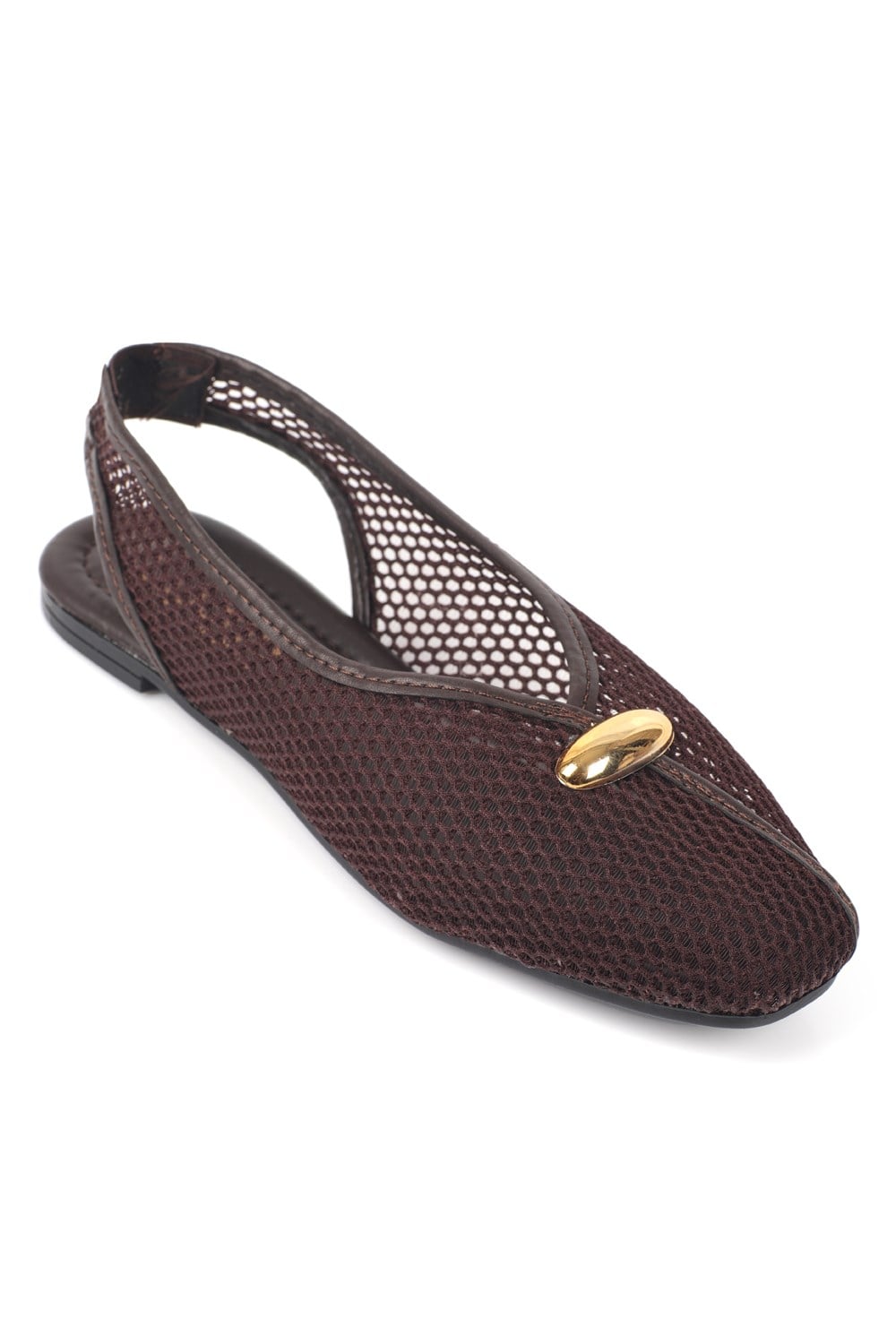 Capone Outfitters 2607 Women Brown Ballerina