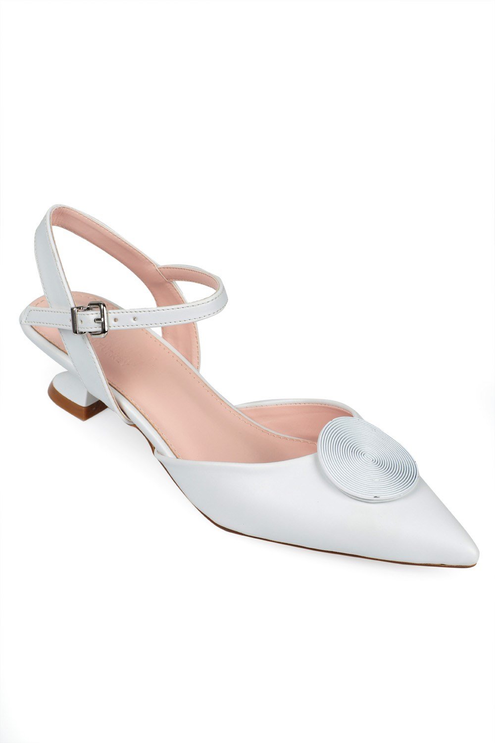 Capone Outfitters 290 Women White Heeled
