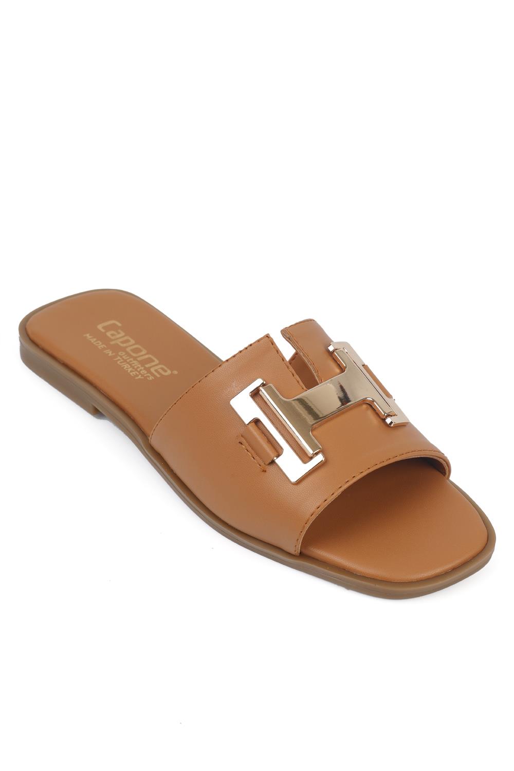Capone Outfitters 2914 Women Tan Sandal