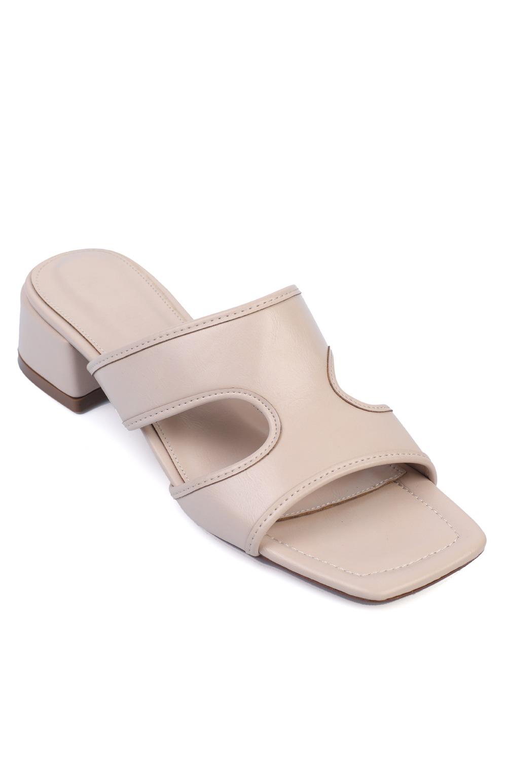 Capone Outfitters 3106 Women Ecru Sandal