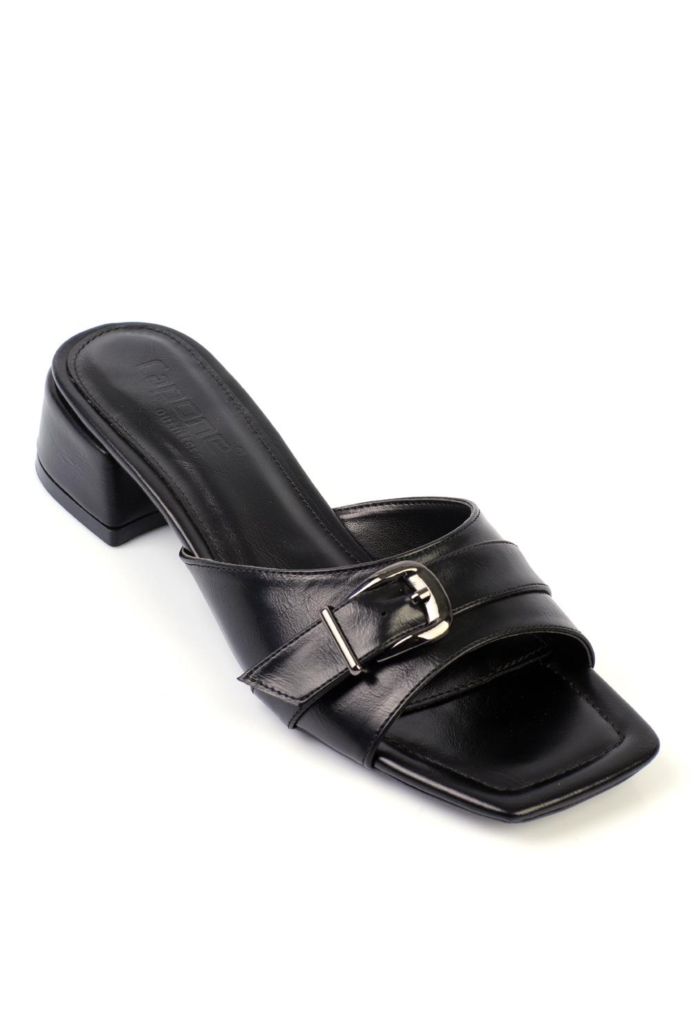 Capone Outfitters 3108 Women Black Sandal