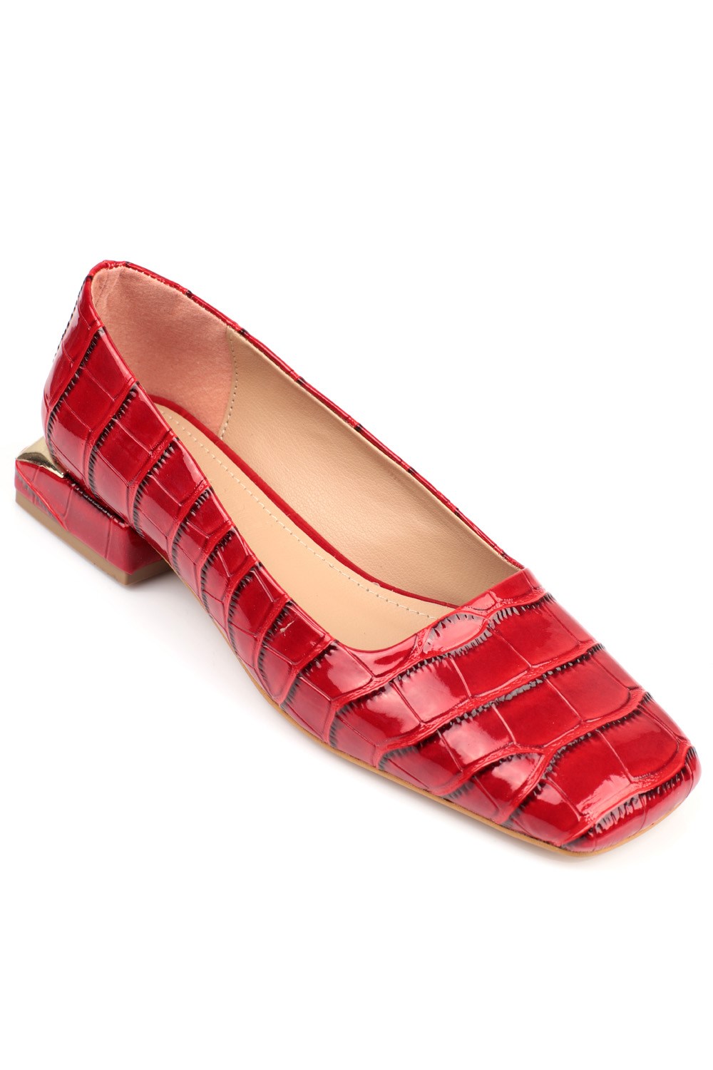 Capone Outfitters 3148 Women Red Ballerina