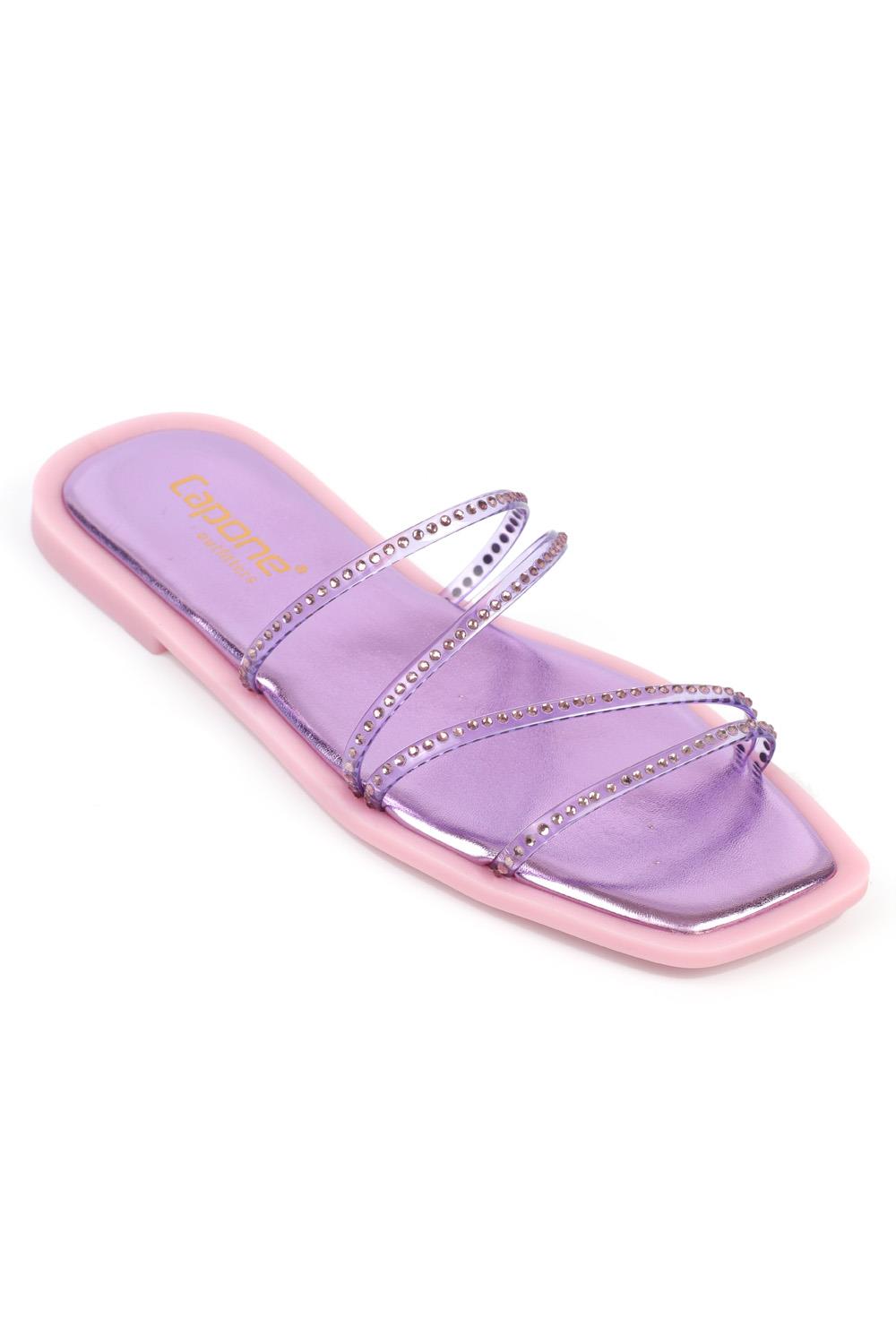 Capone Outfitters 33050 Women Purple Sandal