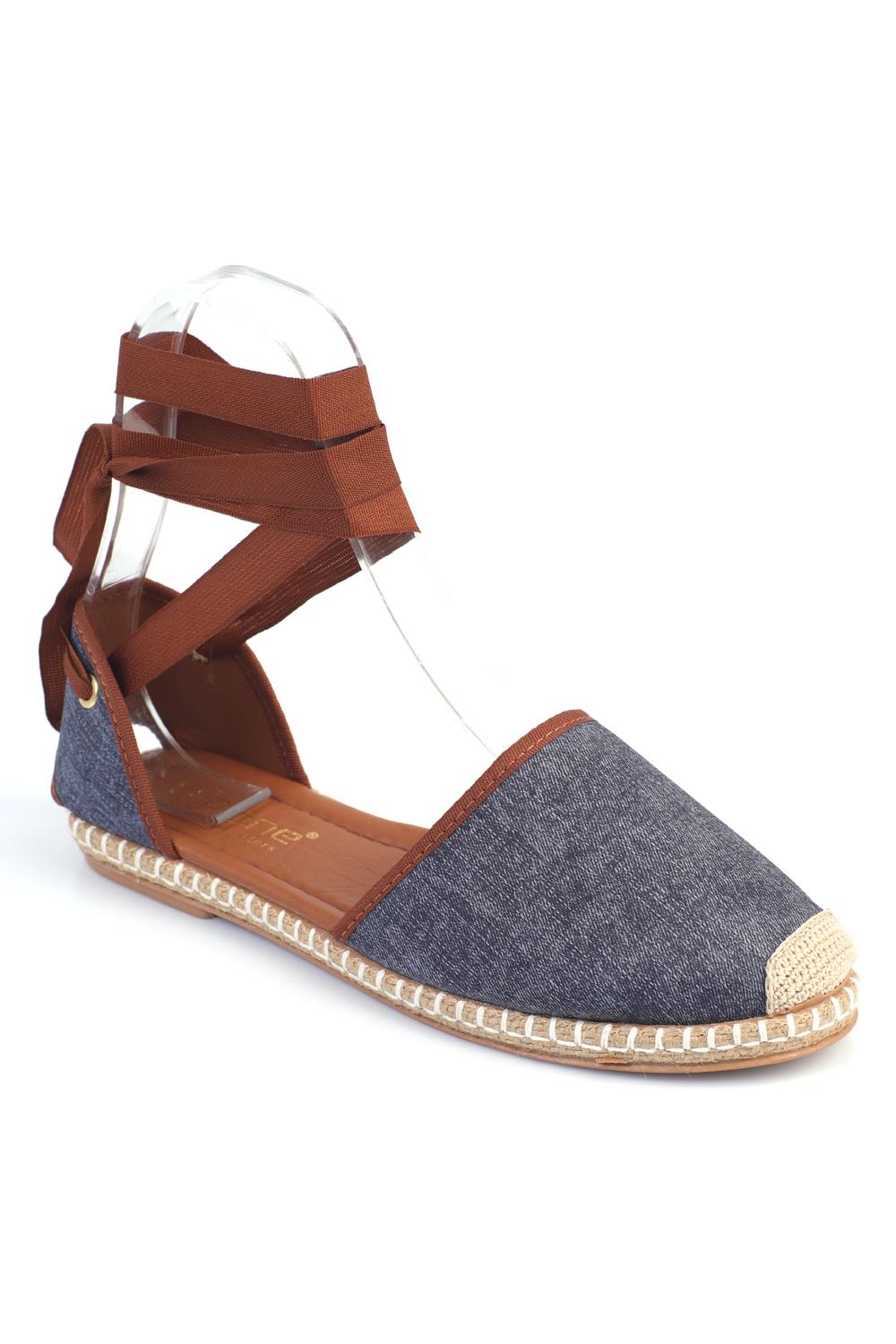 Capone Outfitters 350 Women Dark Blue Espadrille
