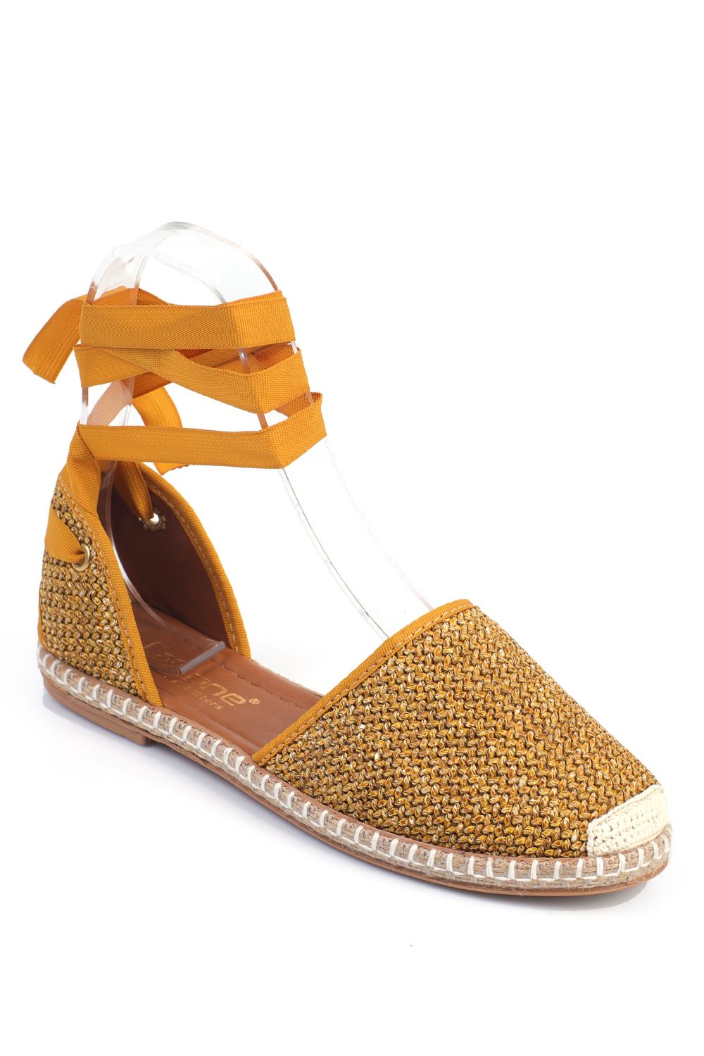 Capone Outfitters 350 Women Mustard Espadrille