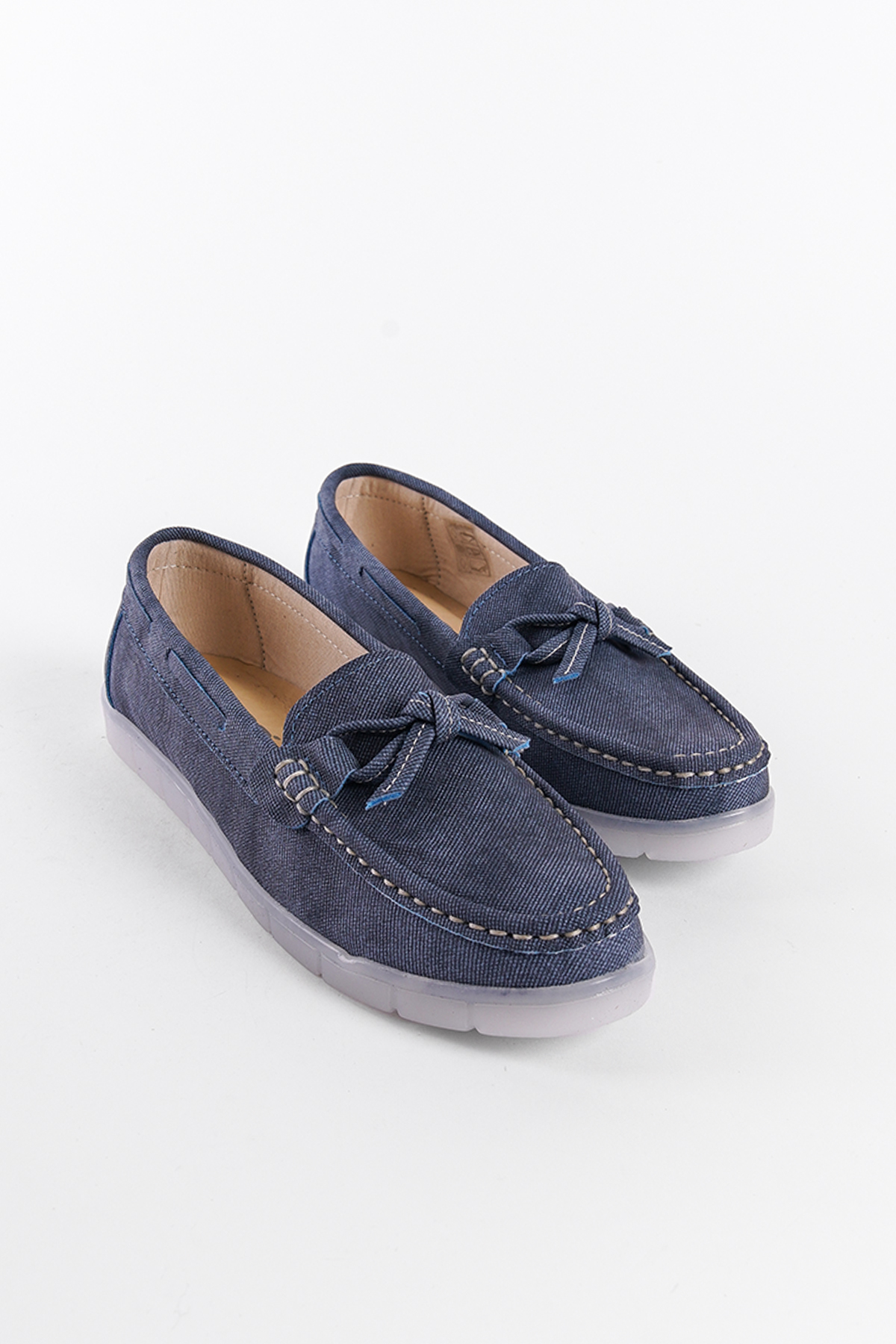 Capone Outfitters 3501 Women Dark Blue Loafer